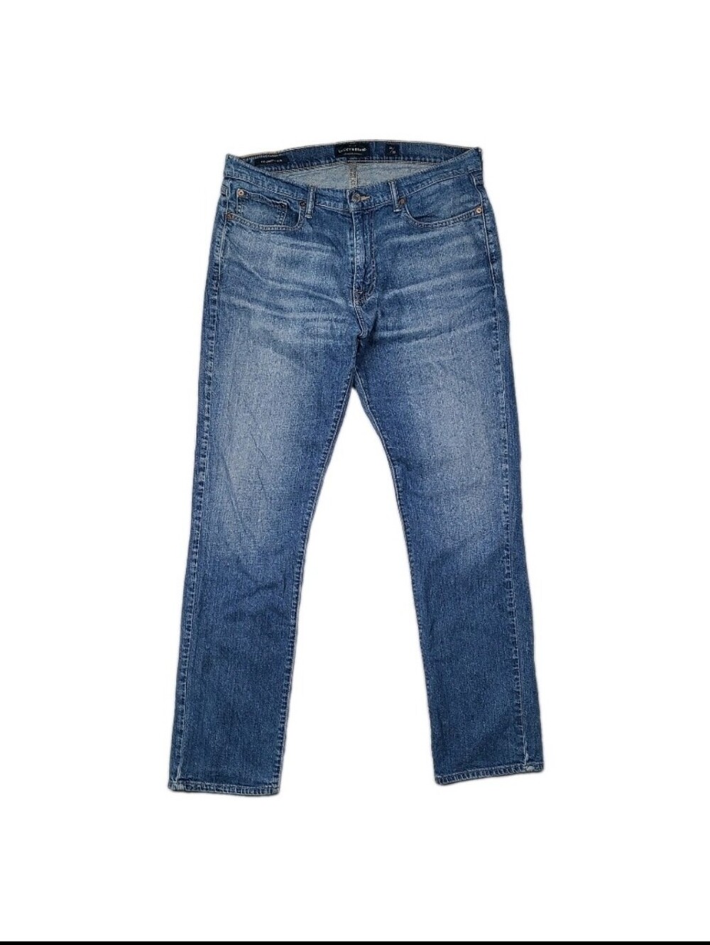 Lucky Brand 410 Jeans Mens 34x32 Blue Athletic Straight Stretch Denim Pants